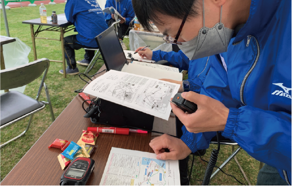 かすみがうらマラソン兼国際ブラインドマラソン様　導入事例　無線機　トランシーバー　レンタル